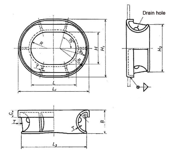 JIS F 2007-1976 Marine Chock Type A518737.jpg JIS F 2007-1976 Marine Chock Type A.jpg